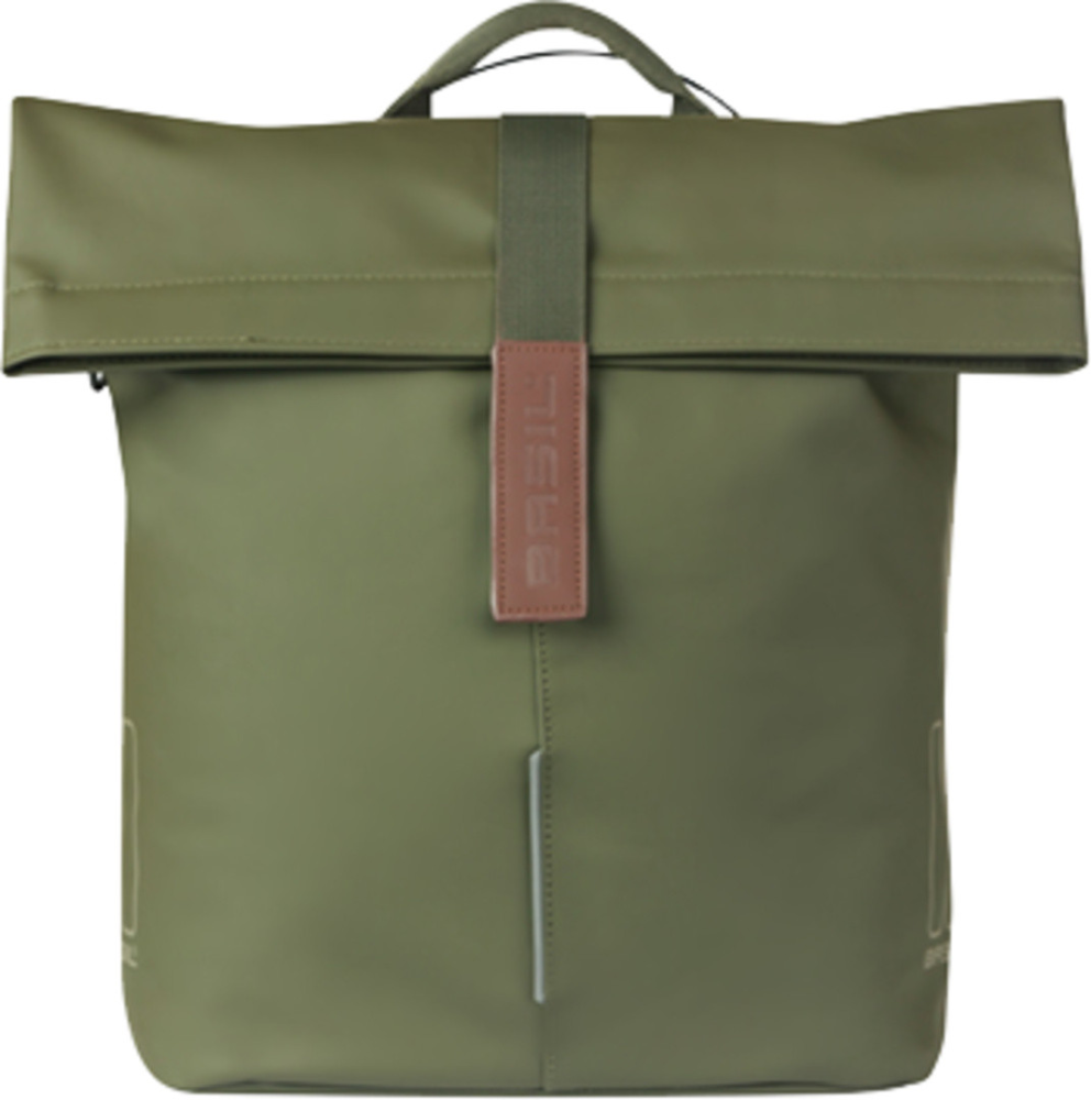 Basil City Fahrradshopper MIK Studs, 14-16L, moss grün
