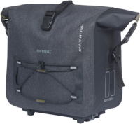 Basil Navigator Storm Gepäckträgertasche MIK, 13L, schwarz