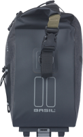 Basil Navigator Storm Gepäckträgertasche MIK, 13L, schwarz