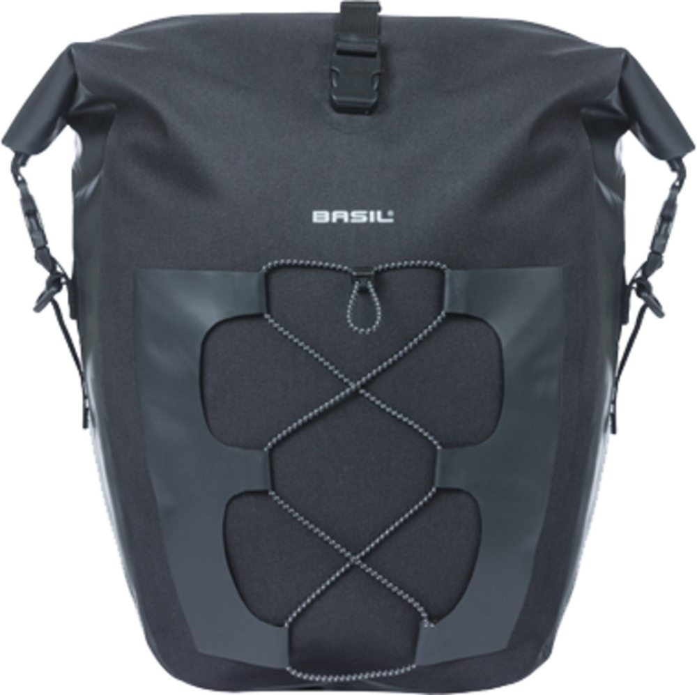 Basil Navigator Waterpr. L,MIK Studs,Einzeltasche, 22L, schwarz