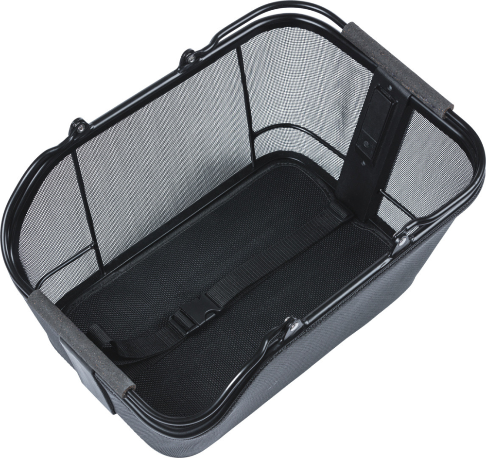 Basil Cento Tech Fiber Fahrradkorb Nordlicht MIK, schwarz