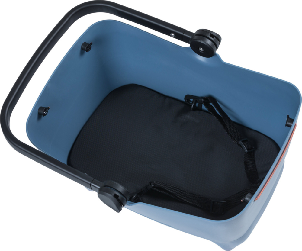 Basil Buddy Hundefahrradkorb MIK, faded denim