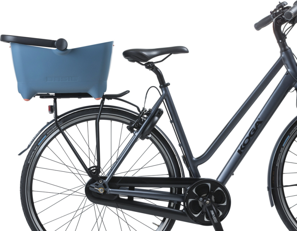 Basil Buddy Hundefahrradkorb MIK, faded denim