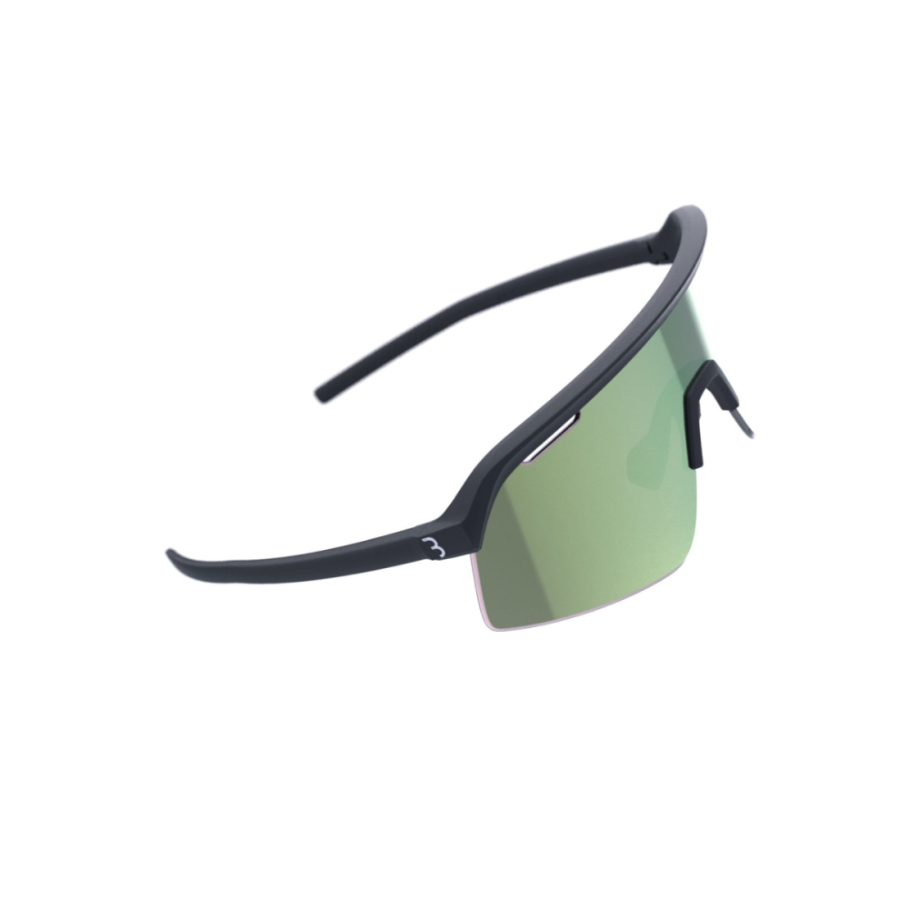 BBB BBB Brille Valor schwarz, FLUX green, Rahmen matt Glas FLUX Trail HighContrast