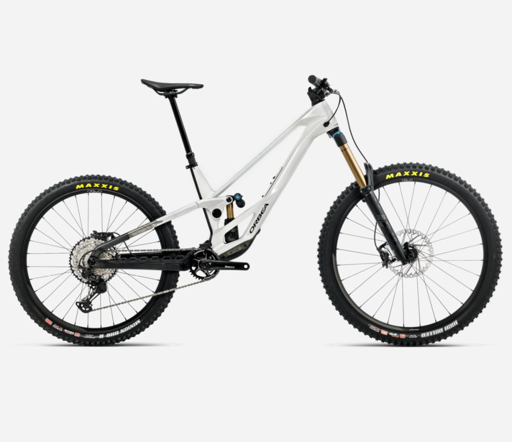 Orbea RALLON E-TEAM White Chich - Diamond Black (Gloss), S