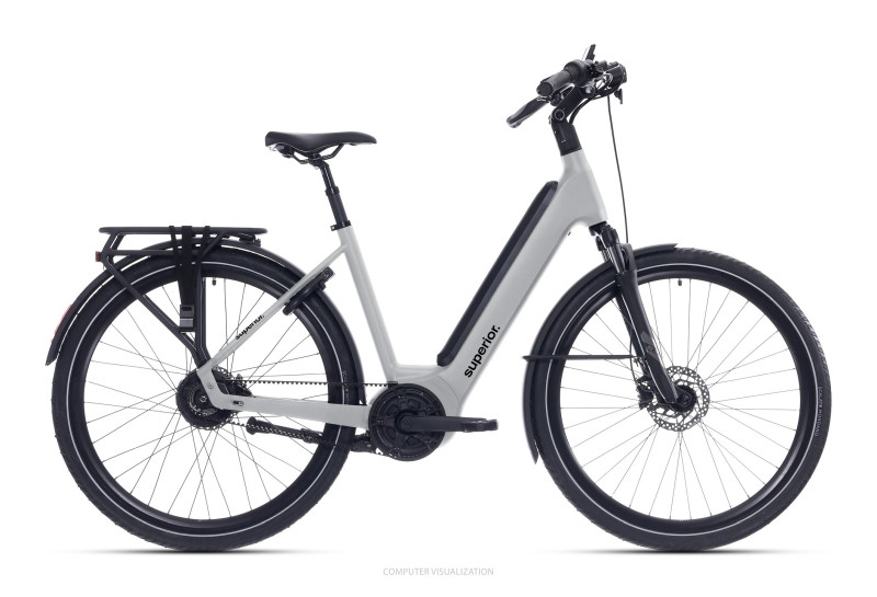 Superior Superior eWAY 6.5 Wave, gloss grey, L