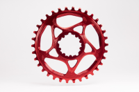 absoluteBLACK absoluteBLACK, Kettenblatt, RUND, MTB, für Sram, DIRECT MOUNT, GXP, 3mm Versatz, Boost, RED - ROT...
