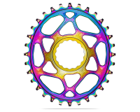 absoluteBLACK absoluteBLACK, Kettenblatt, OVAL, MTB, für RaceFace Cinch, Direct-Mount, - Boost 148, PVD RAINBOW...