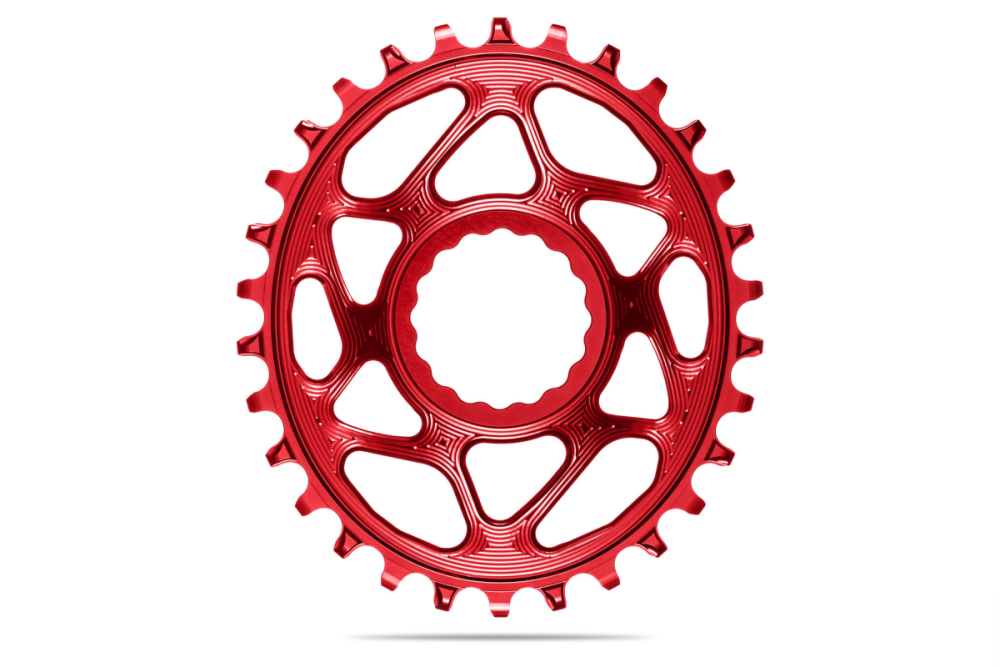 absoluteBLACK absoluteBLACK, Kettenblatt, OVAL, MTB, für RaceFace Cinch, Direct-Mount, - N/W, RED - ROT, 30 Zähne