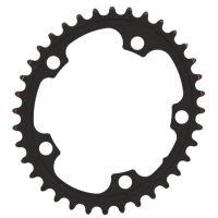 absoluteBLACK absoluteBLACK, Kettenblatt, OVAL, Road, 2-fach 110/5, nicht kompatibel mit Sram, BLACK only - nur...