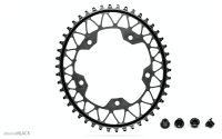 absoluteBLACK absoluteBLACK, Kettenblatt, OVAL, Gravel - Cyclocross, 1x 110/5, BLACK - SCHWARZ, 50 Zähne