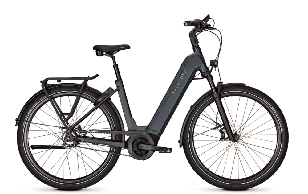 Kalkhoff IMAGE 5+ ADVANCE, diamondblack matt, 625Wh, Tiefeinsteiger, L