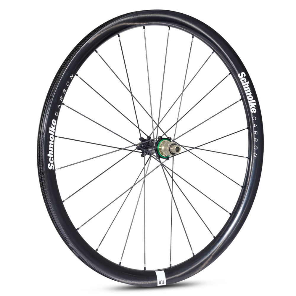 Schmolke Carbon TLO 37 TLR Disc, CenterLock, DT 180 Ceramic Laufradsatz, Sram XDR