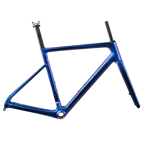 Schmolke Carbon Aerrow PolarLight-blue Rahmenset