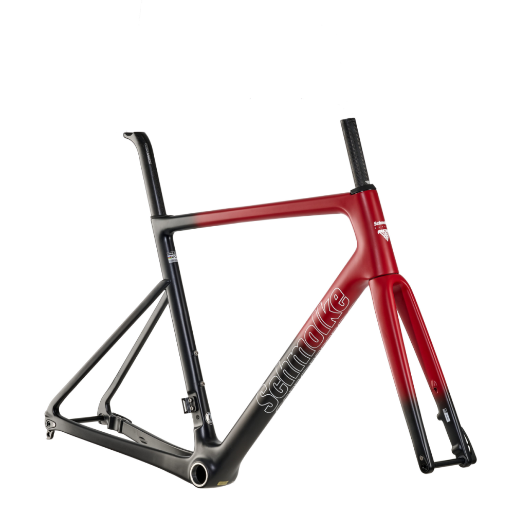 Schmolke Carbon Aerrow Rahmenset, Rot, 51