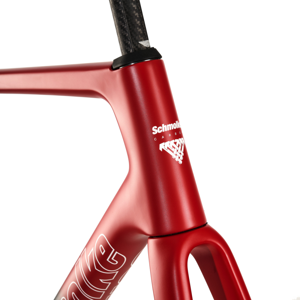 Schmolke Carbon Aerrow Rahmenset, Rot, 51