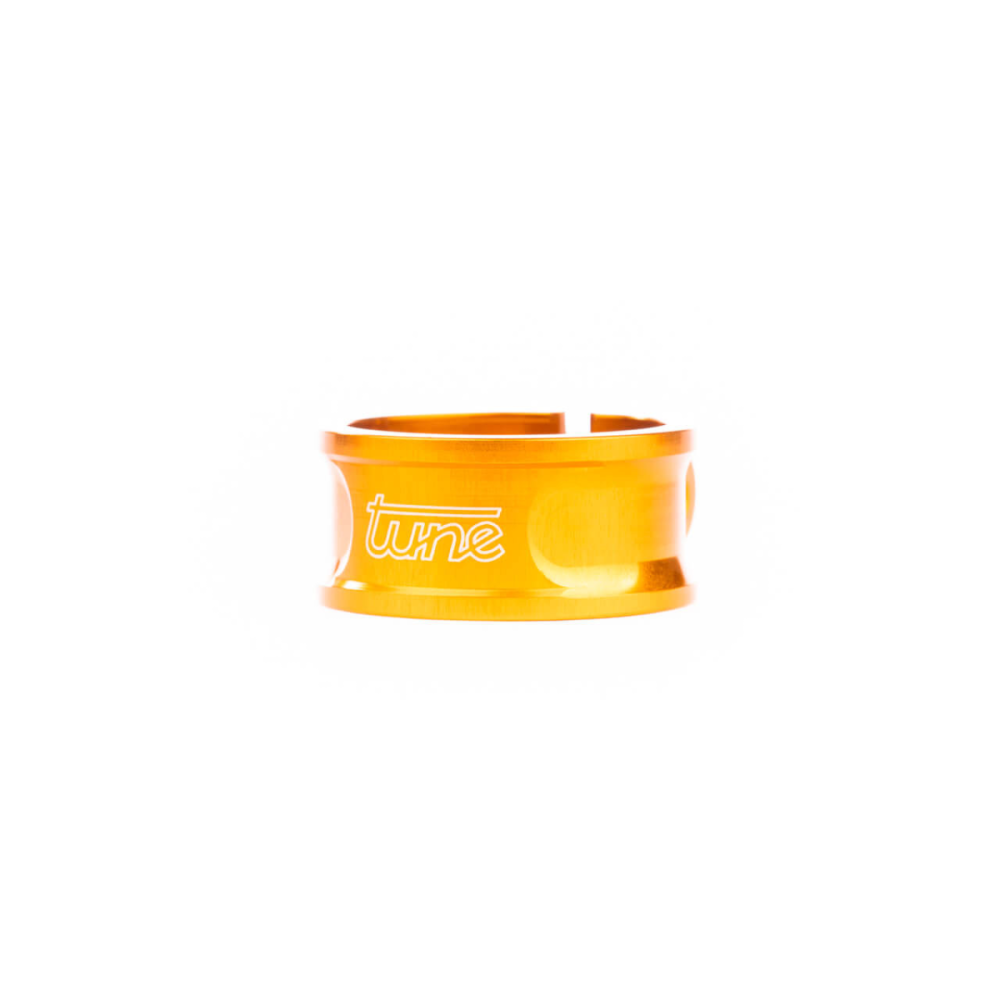Tune Schraubwürger, Sattelklemme zum Schrauben, Durchmesser 38.0mm, Orange - orange
