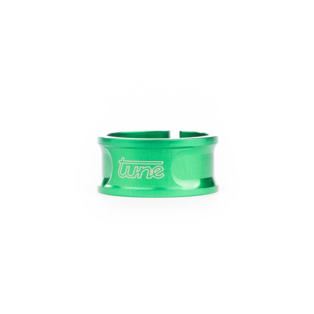 Tune Schraubwürger, Sattelklemme zum Schrauben, Durchmesser 36.4mm, Giftgrün - froggy green - vert
