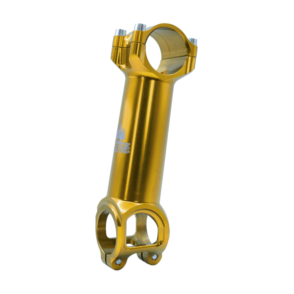 Tune Vorbau Geiles Teil 4.0, Diameter 31,8mm, Länge 120mm, 8 Grad, OVERSIZE, Gold - gold - en or