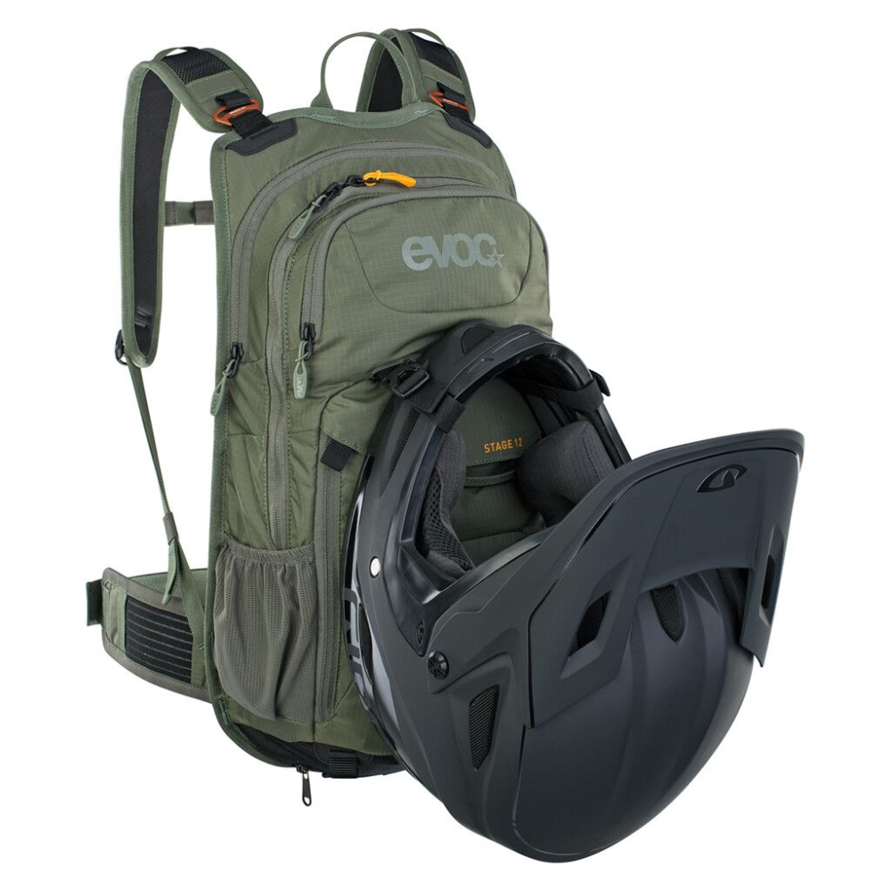 Evoc Stage 12L Backpack dark olive,one size