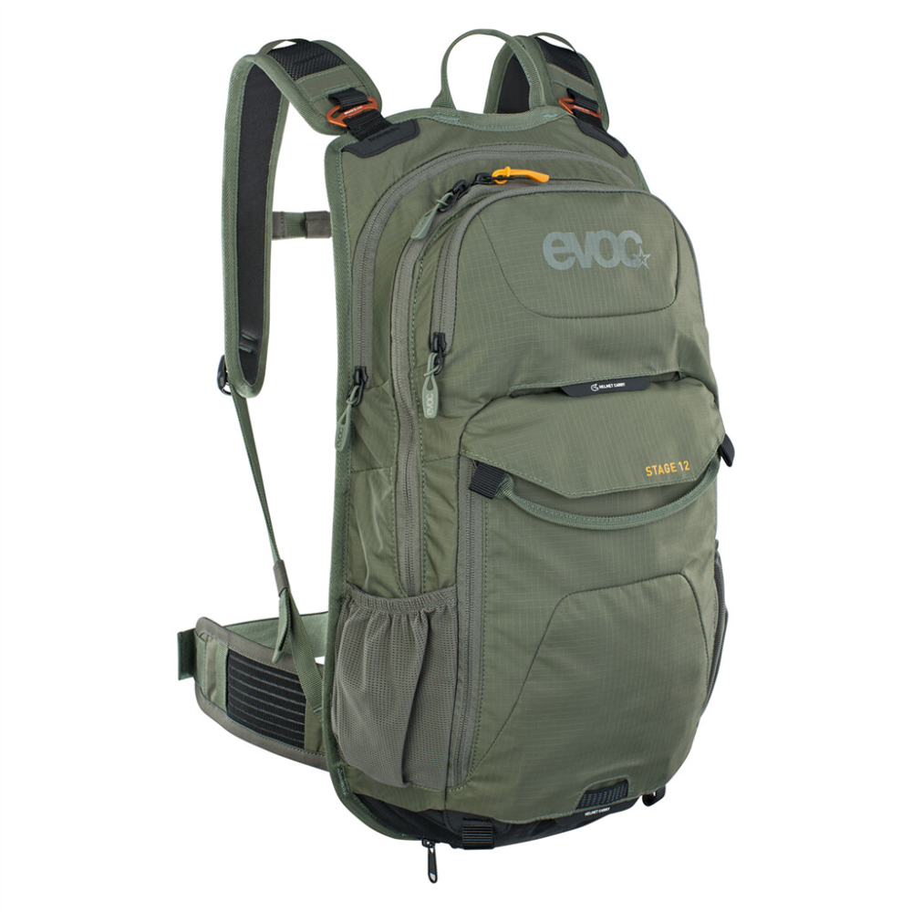 Evoc Stage 12L Backpack dark olive,one size
