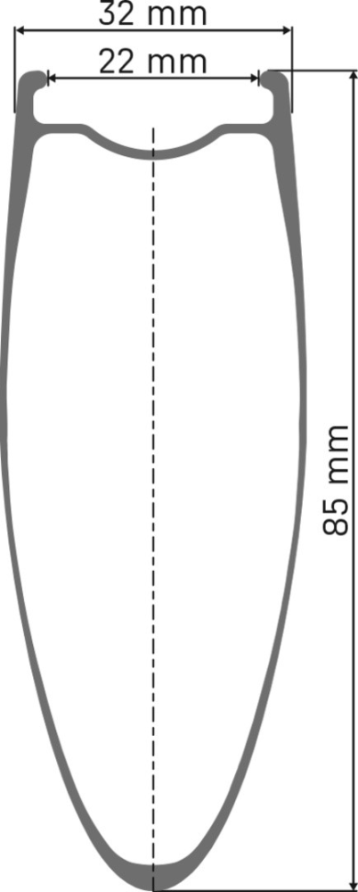 DT Swiss ARC 1400 DICUT Laufrad 700c CL 85 142/12 HG XDR WTS