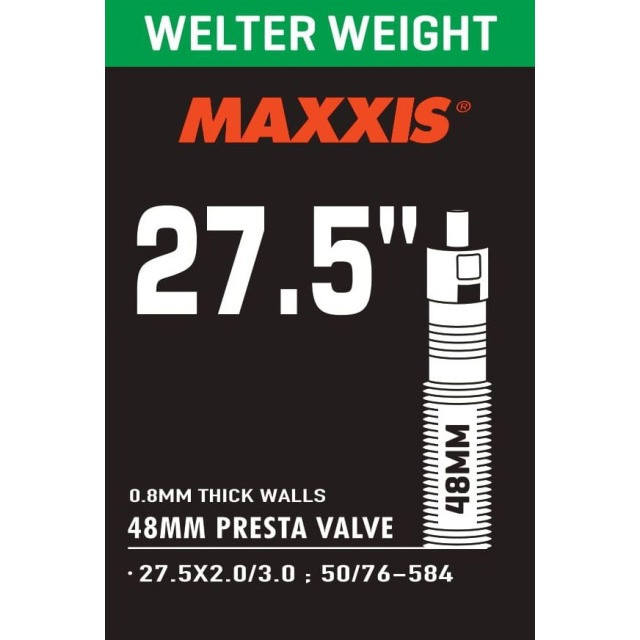 Maxxis Schlauch Welter Weight Presta 27.5x2.0-3.0