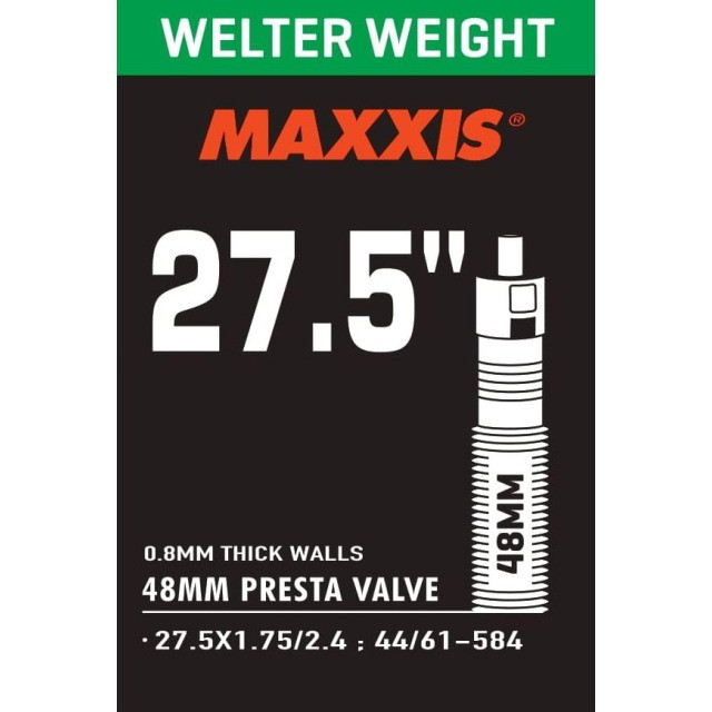 Maxxis Schlauch Welter Weight Presta 27.5x1.75-2.40
