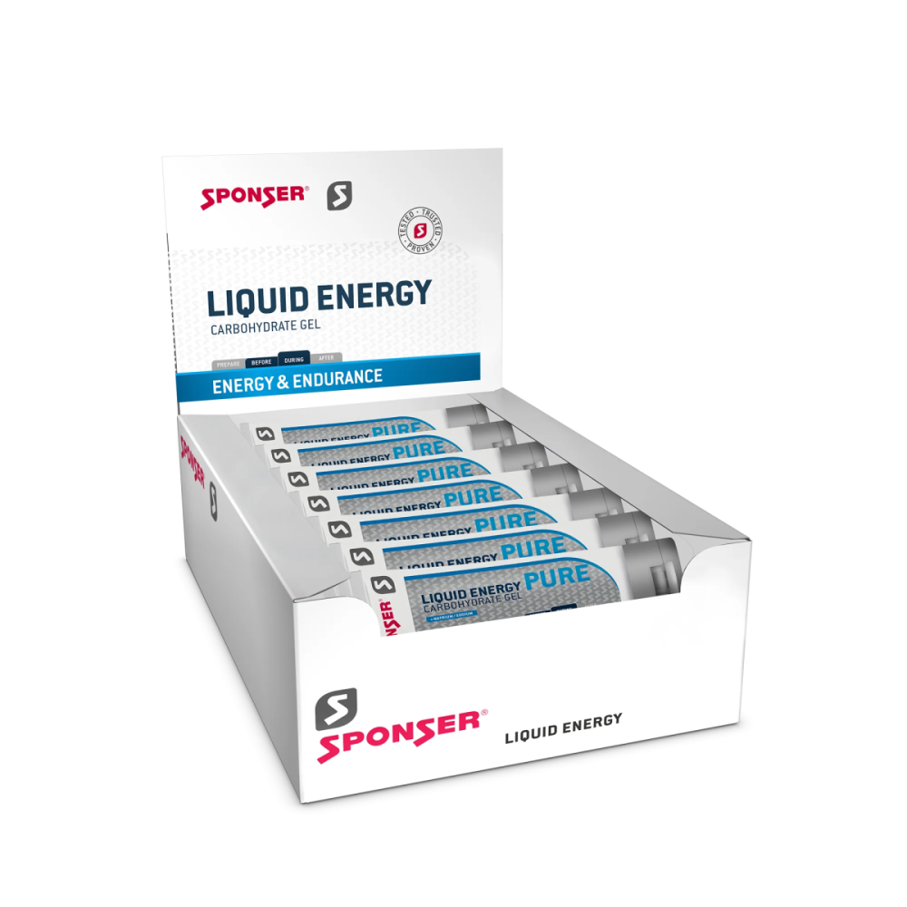 Sponser Liquid Energy PURE Neutral, Display (18 x 70 g) Tuben