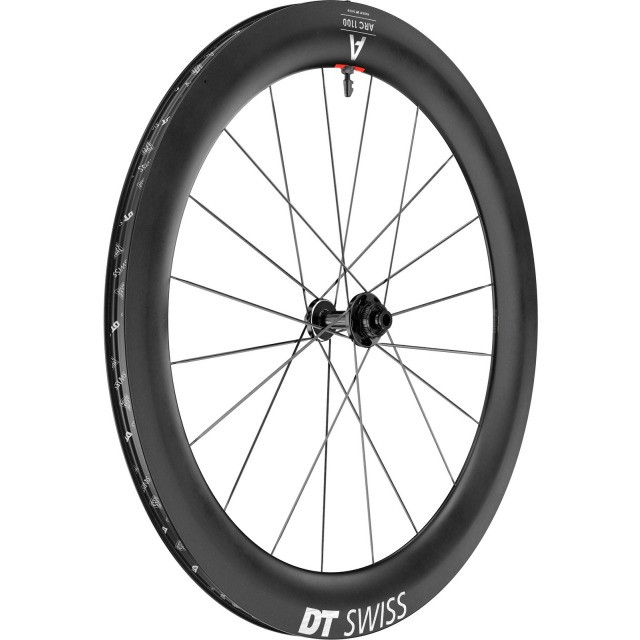 DT Swiss ARC 1100 Dicut 65 Disc Vorderrad, Carbon, CL, 12x100mm, 22mm