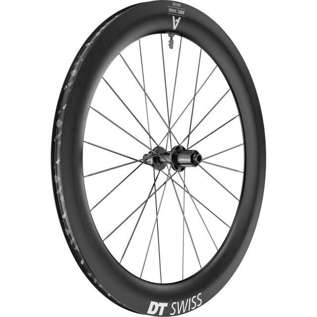 DT Swiss ARC 1400 Dicut 65 Disc Hinterrad, Carbon, EXP 36, CL, 12x142mm, 22mm, HG/ XDR