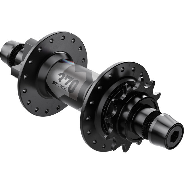 DT Swiss HR-Nabe 370 DJ Disc 32 Loch, IS 6-Loch Ratchet 36 10x135mm Classic Singlespeed 12T