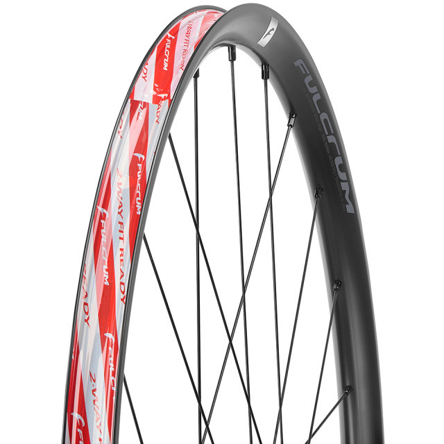 Fulcrum Rapid Red AL DB Gravel Laufradsatz, Mod. 26, C25, 2-WayFit-R AFS 12x100/142mm MS 12S