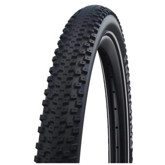 Schwalbe Advancer Hybrid Active Line Puncture Guard HS636 27.5x2.25, 57-584 Drahtreifen Green Reflex schwarz
