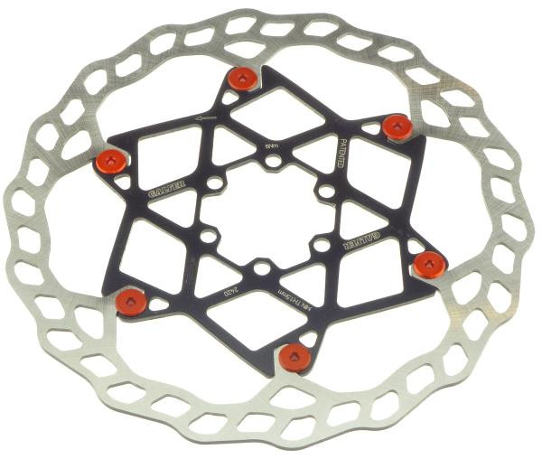 Galfer Floating Wave DB014FLWO 6 Loch 203mm x 2.0mm orange Bremsscheibe