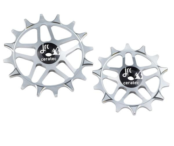 JRC Components Ceramic Sram SL/XX/X0/GX Eagle Transmission Schaltwerkrädchen, Grau