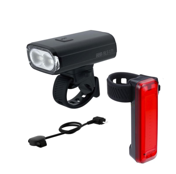 BBB Lichtset StrikeDuo 1200+Signal BLS-137 inkl. DayFlash, Frontlicht inkl. Remote