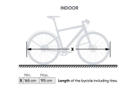 VELOSOCK Indoor Bike Cover Blue Kiss