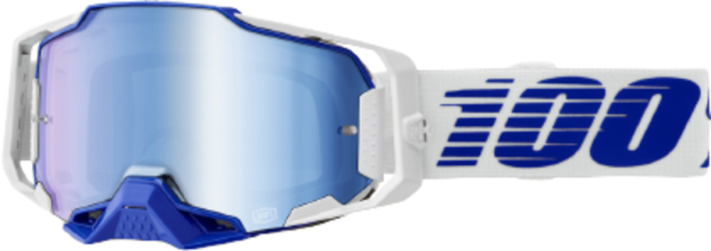 100percent Armega Goggle Blue - Mirror Blue Lens