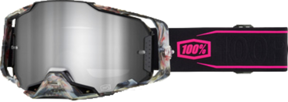 100percent Armega Goggle Sarcelle - Mirror Silver Lens