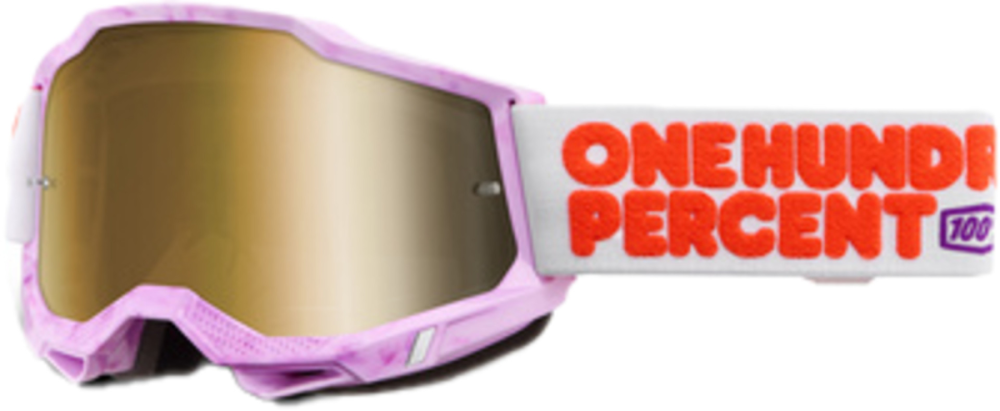 100percent Goggle Accuri 2 Hundreds - Mirror True Gold Lens