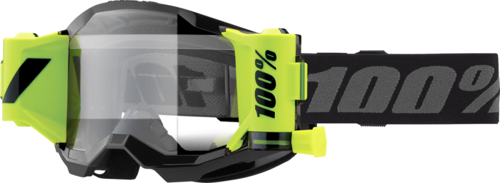 100percent Goggle Strata 2 Forecast Black - Clear Lens