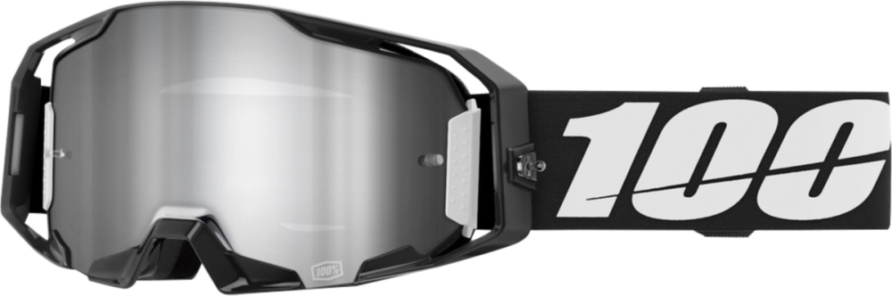 100percent Goggle ARmatic Black - Mirror Silver Flash Lens