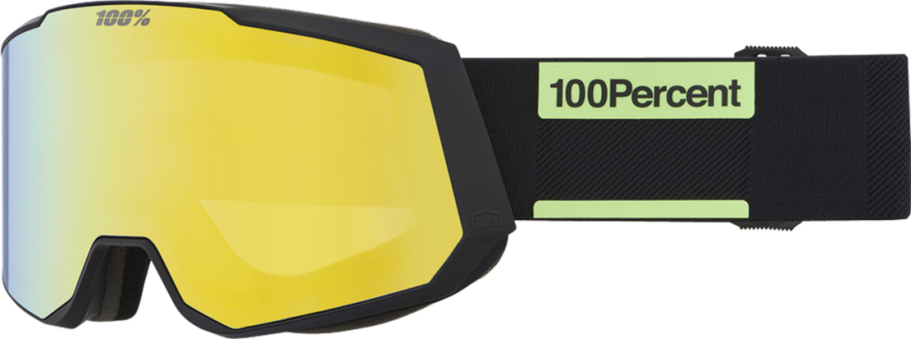 100percent Snowcraft XL Hiper Goggle Tab - Mirror black Lens