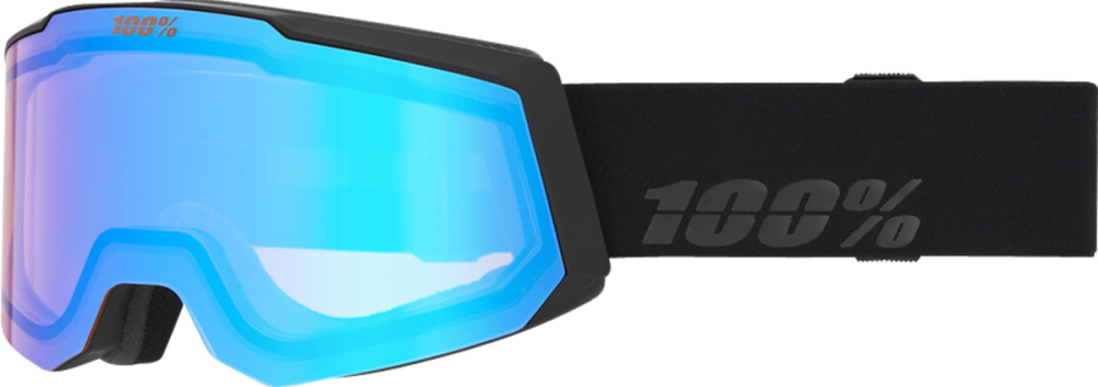100percent SNOWCRAFT S HiPER Goggle Black/Green - Mirror Green Lens