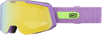 100percent Snowcraft S Hiper Goggle Smoothie - Mirror Yellow Gold