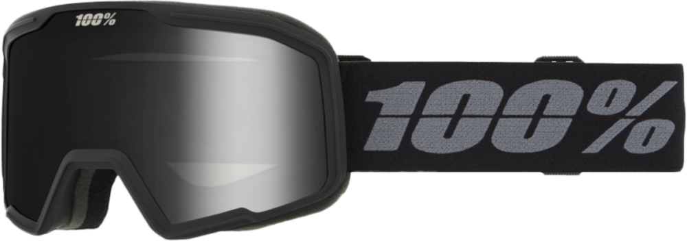 100percent Valnor Goggle Base Black - Dark Smoke Lens