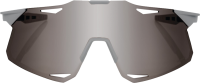100percent Hypercraft - Matte Stone Grey - HiPER Silver Mirror Len
