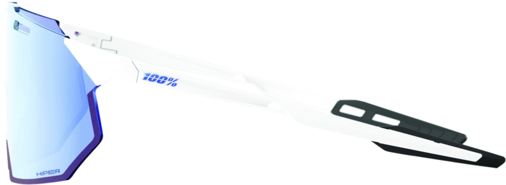 100percent Brille Hypercraft SQ - Soft Tact White - HiPER Blue Multilayer Lens