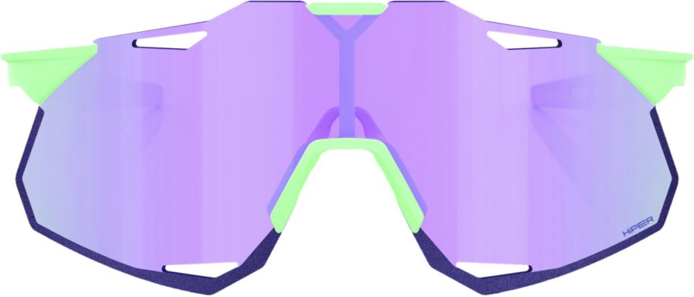 100percent Brille Hypercraft XS Soft Tact Mint HiPER Lavender Mirror Lens
